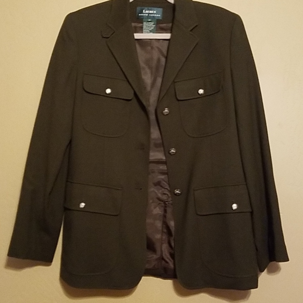 Ralph Lauren womans wool jacket/blazer .